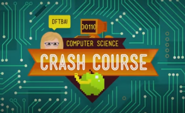 Crash Course intro slide for Computer Science videos
